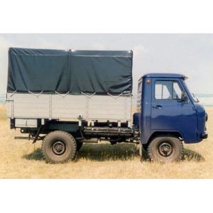 Тент автомобильный на УАЗ 3303 односторонняя усиленная ткань